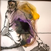 Udi 2014 acrylic monopring and charcoal